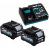 Makita 2 x BL4025 + DC40RA 191J81-6