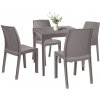 Súprava záhradného nábytku Malinda 4+1 cappuccino