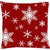 VIANOČNÁ OBLIEČKA NA DEKORAČNÝ VANKÚŠ 40x40 VIANOCE VANKÚŠIK