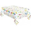 Procos Obrus plastový Happy Birthday Streamers 120 x 180 cm