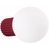 Sollux Lighting Halo nástenná lampa 1x8 W biela-bordová SL.1747