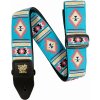 Ernie Ball Classic Jacquard Gitarový pás Sedona Blue
