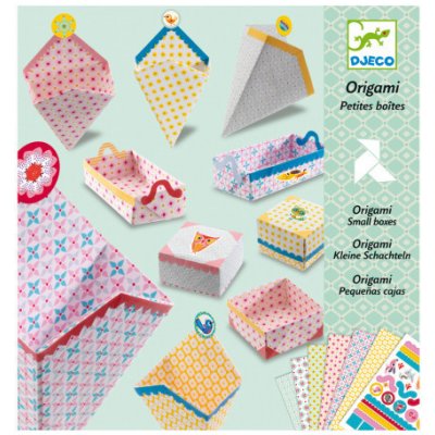 DJECO Origami: Malé krabičky