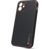 Púzdro Forcell LEATHER case - iPhone 12 - čierne