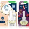 Glade Electric scented oil GLADE Romantic Vanilla Blossom elektrický difuzér 20 ml + GLADE Berry Festive Kiss náplň do elektrického difuzéru 20 ml
