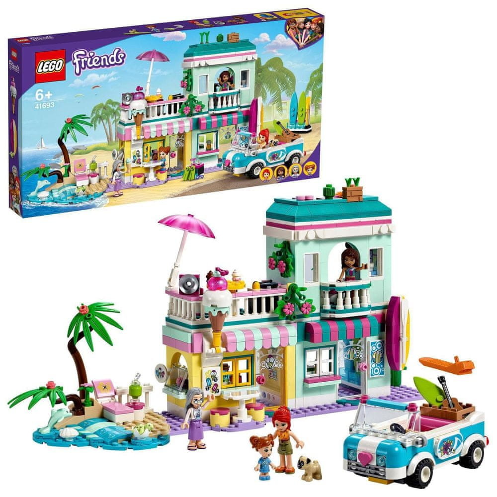 LEGO® Friends 41693 Surferský domček na pláži od 53,05 € - Heureka.sk