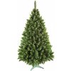 NG 91450 Stromek JEDLE umělý vánoční se zelenými konci plus stojan 220cm 900x900x2200