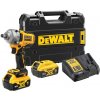 Aku bezuhlíkový rázový uťahovač DeWALT DCF891P2T 18V 2x 5Ah DCF891P2T