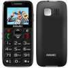EVOLVEO EasyPhone, mobilný telefón pre seniorov s nabíjacím stojanom, čierna EP-501-BK