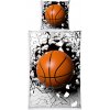 Herding Bavlnené obliečky Basketball, 135 x 200 cm, 80 x 80 cm