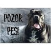 Pozorpes.sk, výstražná tabuľka (Cane corso)