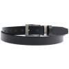 Špongr pánsky spoločenský kožený opasok 3024 čierny NADMER