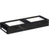 Kompaktná doska pod umývadlo s umývadlom Intedoor TRENTA Compact čierna x 130 cm až 160 cm x 50 cm S výrezom