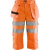Blåkläder AB 1539 Tríctvrtecní výstražné kalhoty Farba: Oranžová, Veľkosť: D100
