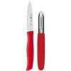 Lúpací nôž + škrabka Twin Grip Zwilling červená 2 ks