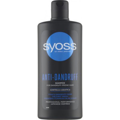 Syoss Shampoo Anti-Dandruff - Šampón pre vlasy s lupinami 440 ml