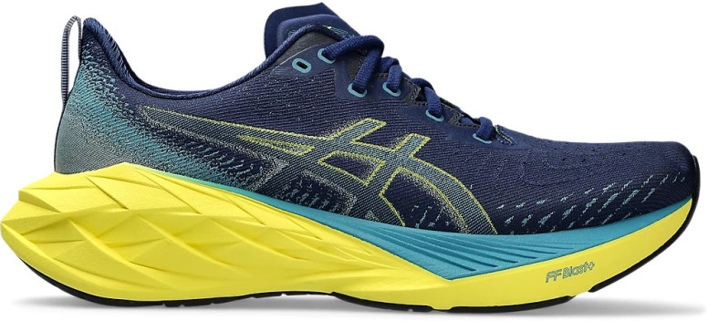 Asics Novablast 4 blue expanse blue teal Modrá