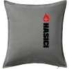 Hasiči zdravotník - Vankúš 50x50 - 50x50 - Vrátane výplne ( Tmavosivý melír )