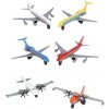 2-Play Traffic lietadlo dopravné 7-10,5cm kov voľný chod 6ks