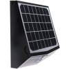 Ecolamp by eLight Exteriérové solárne nástenné LED svietidlo Solar, 1x LED 15w, čierna, pohybový senzor, ovládač