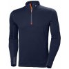 Pánské funkční triko HELLY HANSEN WORKWEAR LIFA MERINO 590 navy velikost M