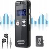 Diktafón 10 dní výdrž batérie, nahrávanie MP3, redukcia šumu