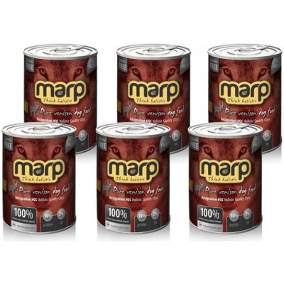 Marp holistic - Pure venison 6 x 400g