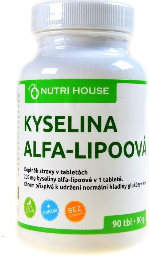 Nutri House Kyselina Alfa-Lipoová 90 tablet