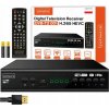 ZENWIRE Tuner - Satelitný dekodér - DVB-T2 HEVC H.265 Full HD - pre pozemnú televíziu - USB box