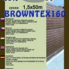 SIEŤ TIENIACA BROWNTEX 1,5X50M HNEDÁ 160G/M2