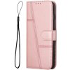 VSETKONAMOBIL 105385 STITCHED Peňaženkový kryt pre Xiaomi 15 Ultra ružový