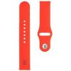 Remienok Tactical 854 Silikonový Řemínek 20mm Red