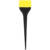BraveHead - silikónové lopatky na aplikáciu farieb a melíru široký štetec žltý 9354