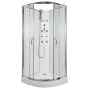 Arttec ARTTEC BRILIANT NEW - masážny sprchovací box model 4 clear PAN04353