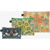 Taštičky na zips 3 ks LOQI WILLIAM MORRIS The Strawberry Thief