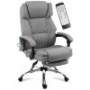 Kancelárske kreslo s masážou Mark Adler Boss 6.0 Grey