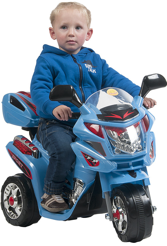 Kids World Detská motorka Rallye modrá