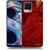 Picasee silikónový prehľadný obal pre Realme 8 4G - Red
