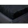 Prestieradlo mikroplyš MOA 90x200 cm čierne