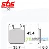 Sbs Brzdové platničky 105HF Aprilia Derbi Hus Peug
