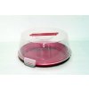 Makro 69264F - Dóza na tortu s poklopom a klipom, 28 x 12 cm FIALOVÁ