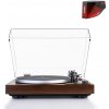 Dual CS 429 High Fidelity + Ortofon 2M RED Walnut (Plne automatický gramofónový prístroj pre náročných poslucháčov so vstavaným PHONO predzosilňovačom a prenoskou Ortofon 2M)