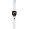 Karl Lagerfeld Choupette Head NFT Řemínek pro Apple Watch 42/44/45/49 White KLAWLSLCNH