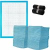 Purlov 21600 Tréningové absorpčné podložky pre psov 60 × 60 cm, 50 ks + bonus