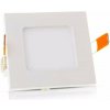 Mini LED panel štvorcový Premium zapustený 12W, 3000K, 1000lm, VT-1207 (V-TAC)