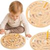 Viga Toys VIGA PolarB Drevené magnetické bludisko