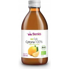 Berries BIO citrónová šťava 100% 250 ml