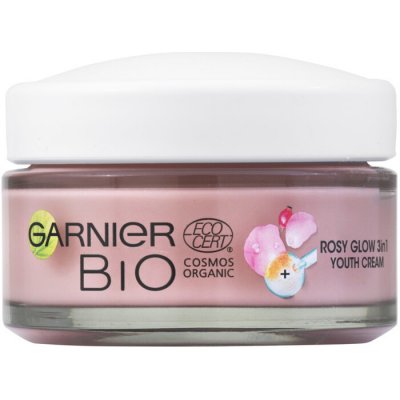 Garnier Bio Rosy Glow 3in1 Cream (suchá pleť) - Denný pleťový krém 50 ml