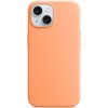 engaroGuard iPhone 15 Plus Silicone Case s MagSafe - Orange Sorbet design (oranžový)