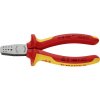 Knipex 97 68 145 A 97 68 145 A krimpovacie kliešte dutiny na káble, 0.25 do 2.5 mm²; 97 68 145 A